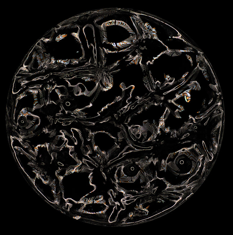 Luminous Waveforms: Cymatics Photography Illuminates Gravitational Waves' Complexities