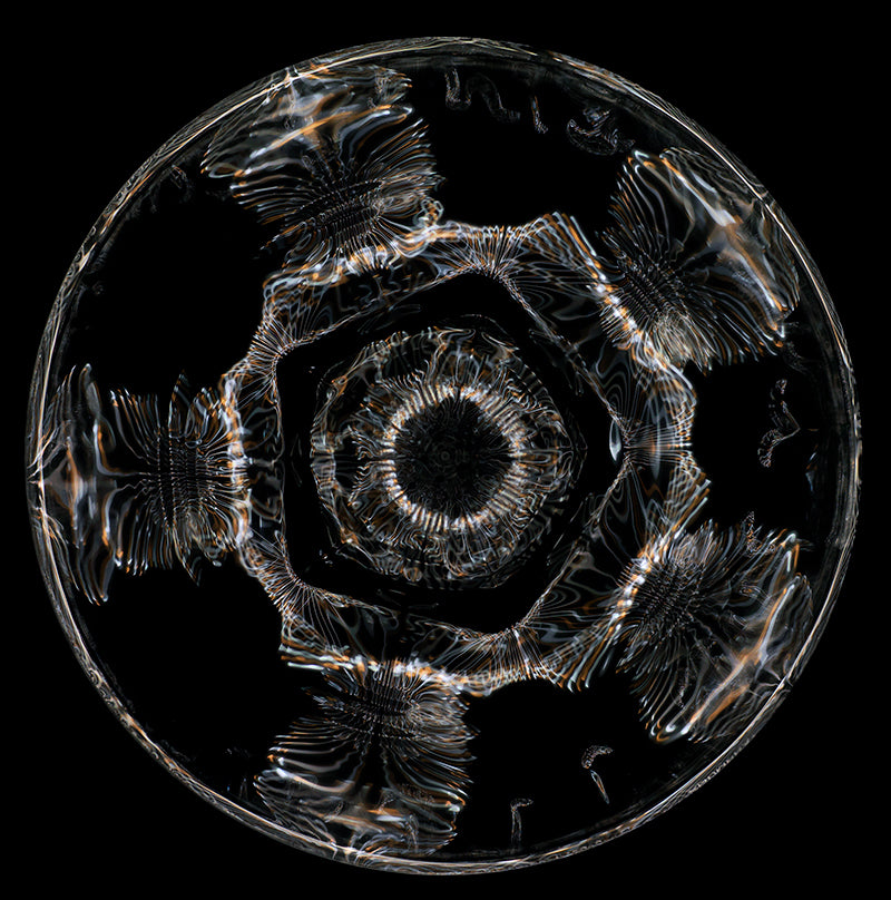 Waveform Illumination: Cymatics Photography Sheds Light on Gravitational Wave Mysteries