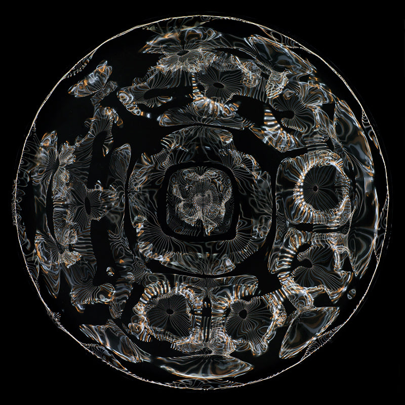 Artistic Exploration: Gravitational Waves Captured with Cymatics Photography