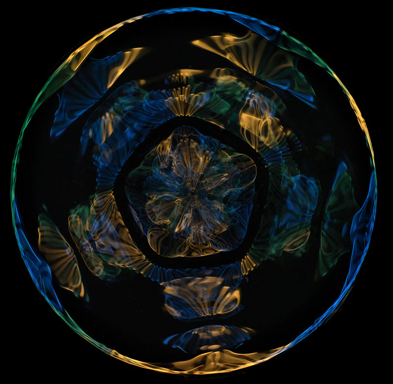 Creative Cosmos Connection: Cymatics Photography Unveils Gravitational Waves