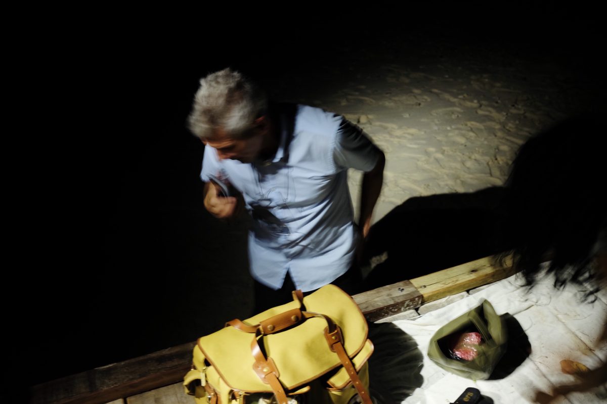 8 x 10 inch PhotoGram, Rope & glass