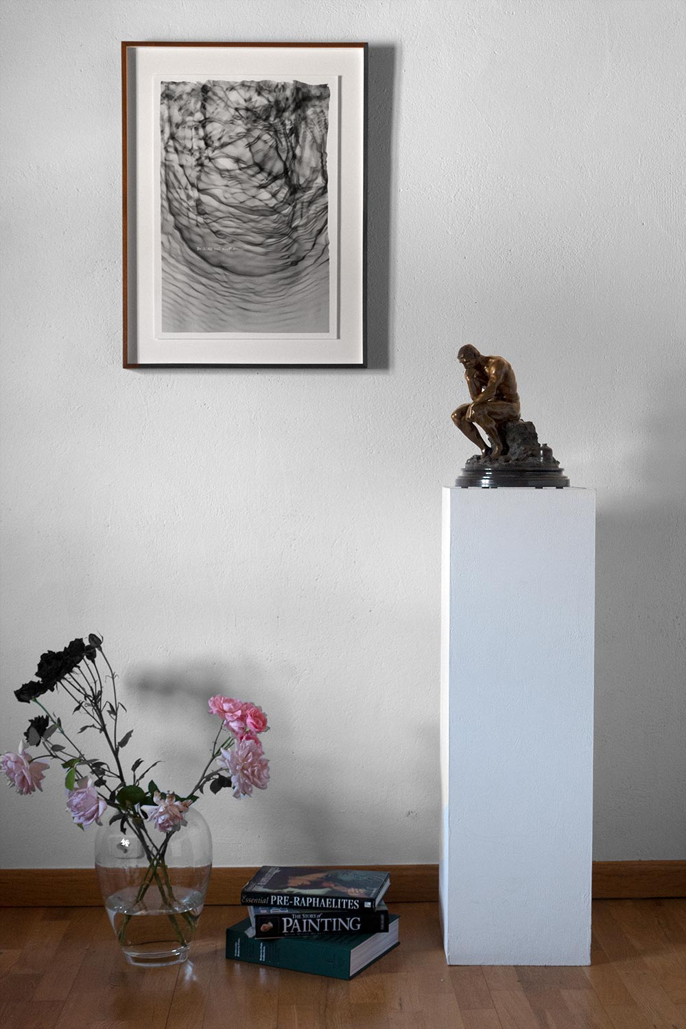 Framing and presentation detail for Nothing bad ever lasts (plate 0313), analogue photographic work by Alexander James Hamilton