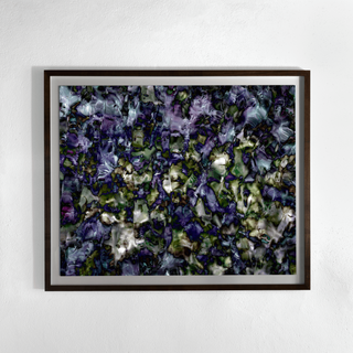 Framing and presentation detail for All icons are false No. 003-8.2, analogue photographic work by Alexander James Hamilton