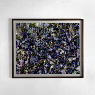 Framing and presentation detail for All icons are false No. 009-8.2, analogue photographic work by Alexander James Hamilton