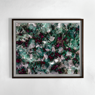 Framing and presentation detail for All icons are false No. 026-9, analogue photographic work by Alexander James Hamilton
