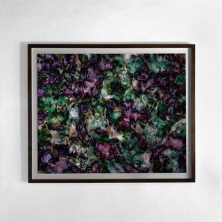 Framing and presentation detail for All icons are false No. 0336-8, analogue photographic work by Alexander James Hamilton