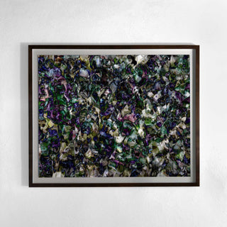 Framing and presentation detail for All icons are false No. 0469-1.1, analogue photographic work by Alexander James Hamilton