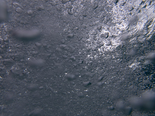Crystal Clear Water Bubbles in Motion Stock Photography Assets