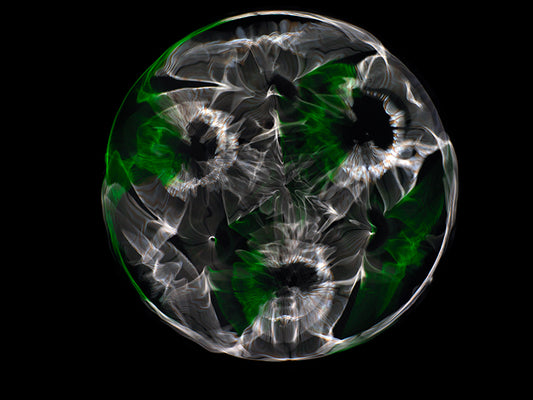 Artistic Physics: Gravitational Waves Revealed through Cymatics Photography