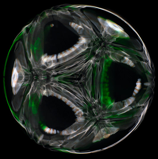 Einstein's Legacy in Light: Cymatics Photography and Gravitational Wave Illumination