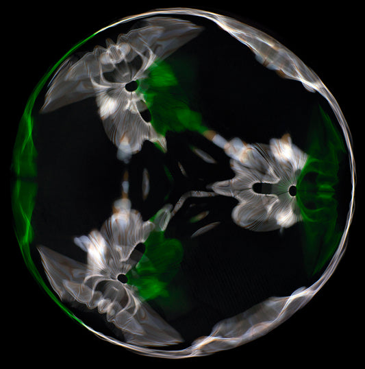 Beyond the Spectrum: Cymatics Photography Chronicles Gravitational Wave Anomalies