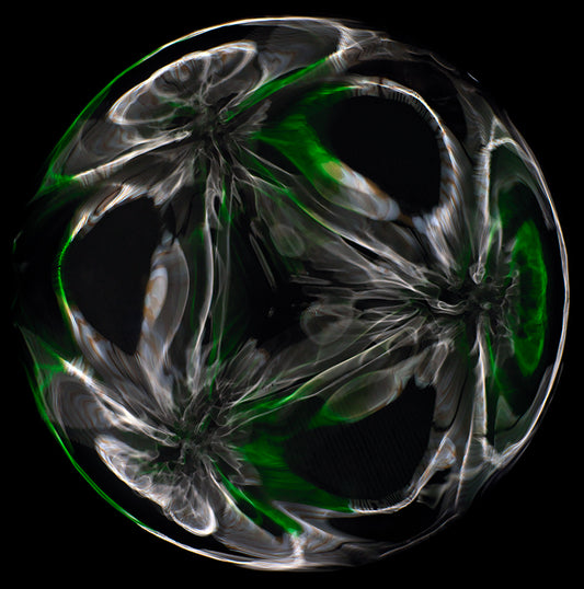 The Quantum Canvas: Cymatics Photography Explores Gravitational Waves' Infinite Palette