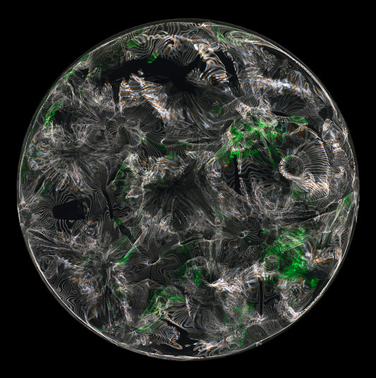 Einstein's Palette: Cymatics Photography and the Chromatics of Gravitational Waves