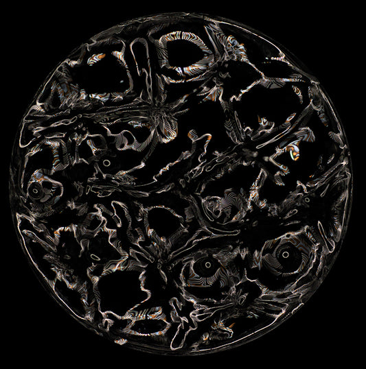Luminous Waveforms: Cymatics Photography Illuminates Gravitational Waves' Complexities