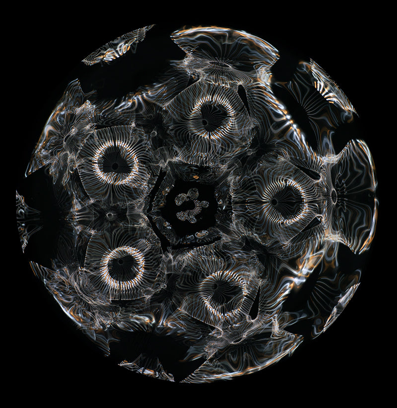 Einstein's Spectrum: Cymatics Photography Expands the Visual Horizons of Gravitational Waves