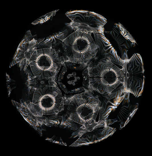 Einstein's Spectrum: Cymatics Photography Expands the Visual Horizons of Gravitational Waves