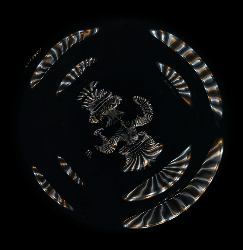 Quantum Palette: Cymatics Photography and the Multicolored Essence of Gravitational Waves