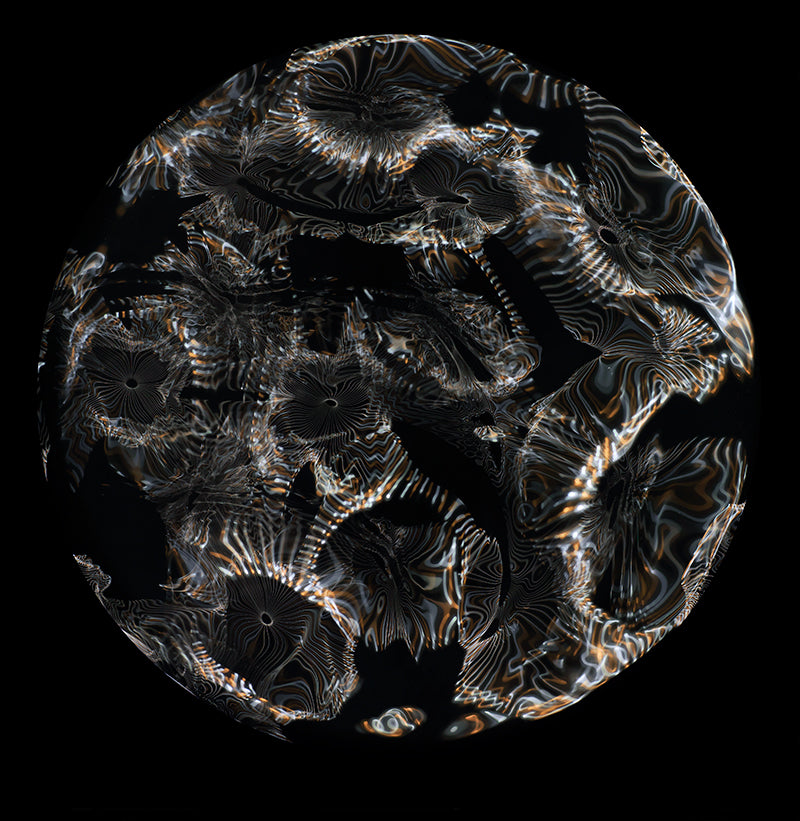 Waveform Flux: Cymatics Photography and the Ever-Changing Dynamics of Gravitational Waves