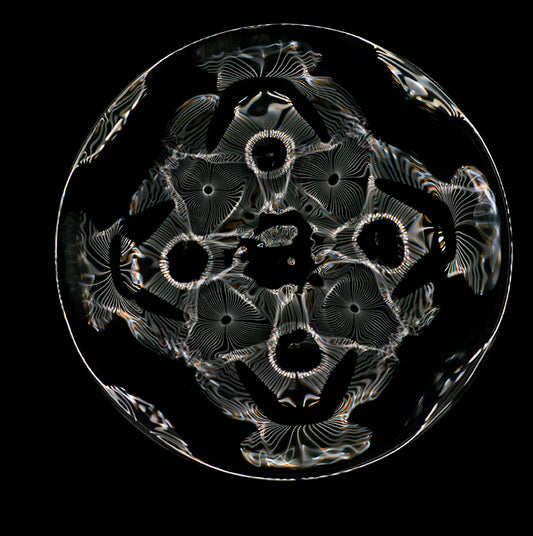 Explore Einstein's Theory: Gravitational Waves Revealed in Cymatics Art
