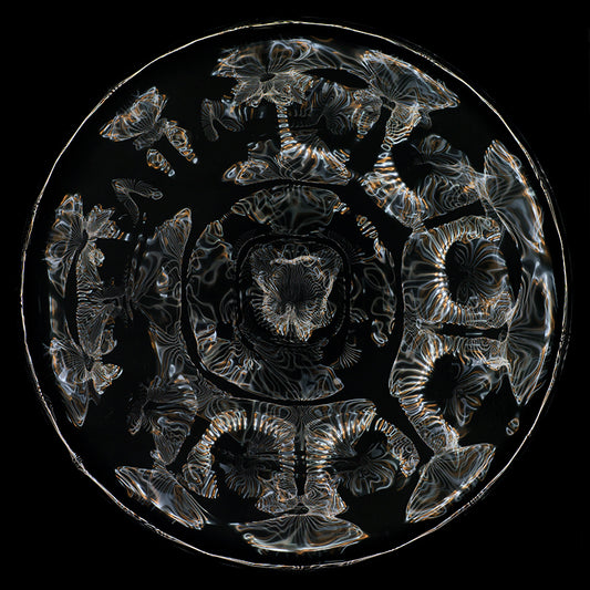 Einsteinian Splendor: Gravitational Waves Visualized in Cymatics Art