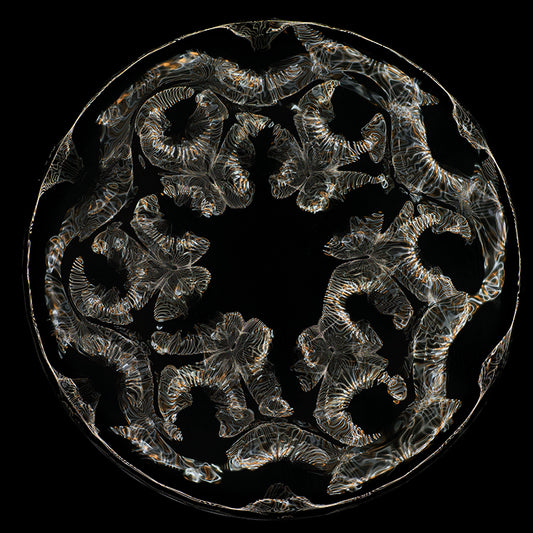 Einstein's Legacy: Gravitational Waves in Captivating Cymatics Art