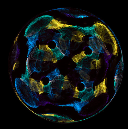 Einstein's Revelation: Gravitational Waves Illustrated with Cymatics Photography