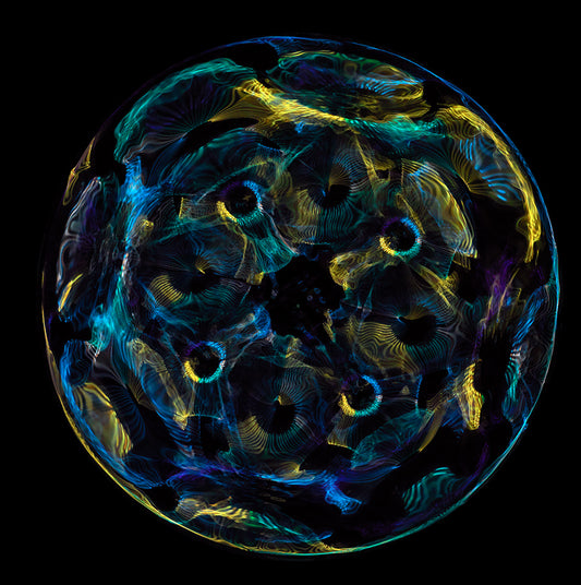 Einstein's Visionary Art: Cymatics Photography and Gravitational Waves