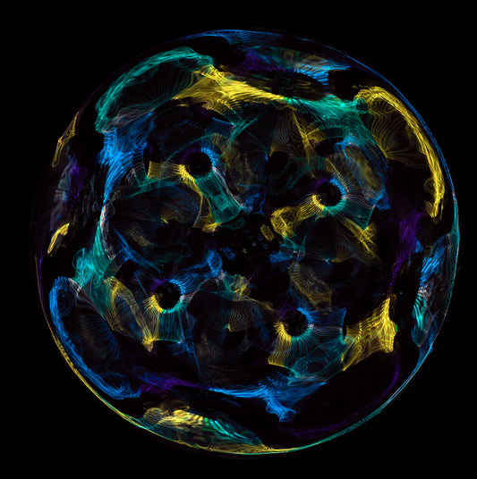 Exploring the Cosmos: Gravitational Waves in Cymatics Photography