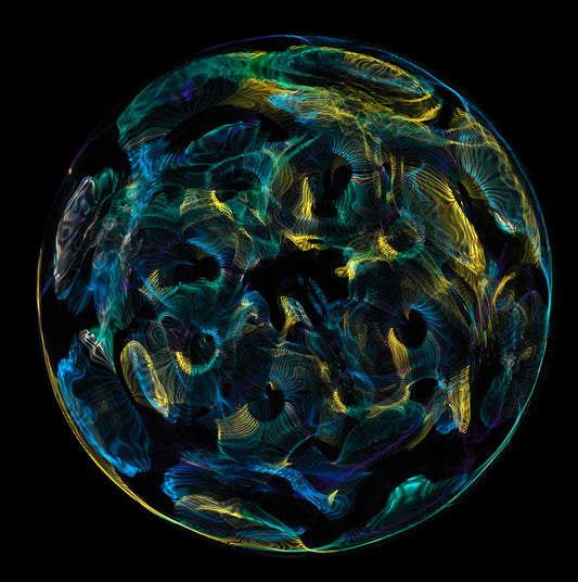 Artistic Exploration of Science: Cymatics Photography and Gravitational Waves