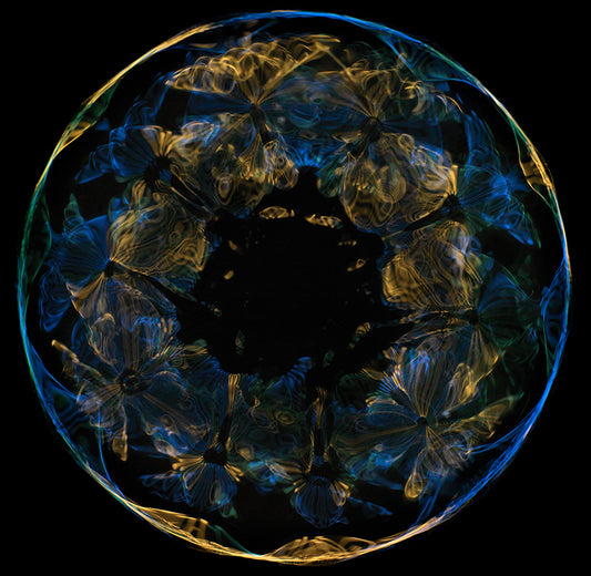 Artistic Dedication: Gravitational Waves Illustrated with Cymatics Photography