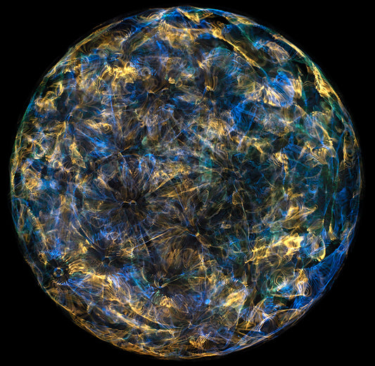 Artful Expression: Gravitational Waves Captured in Cymatics Photography