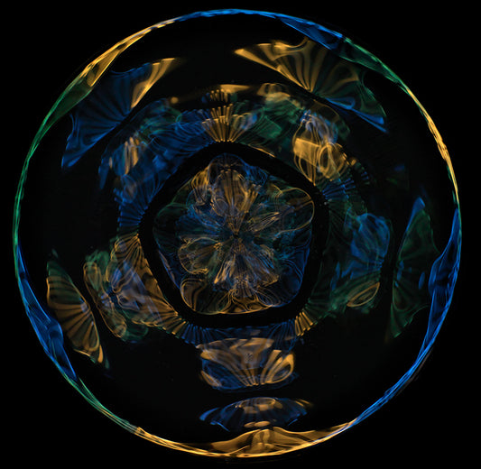 Creative Cosmos Connection: Cymatics Photography Unveils Gravitational Waves