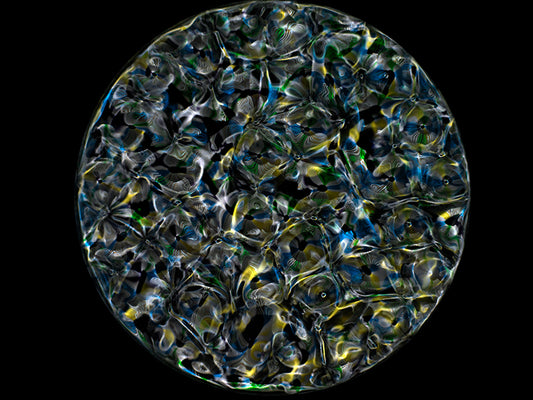 Cinematic Revelation: Gravitational Waves Reimagined in Cymatics Artistry