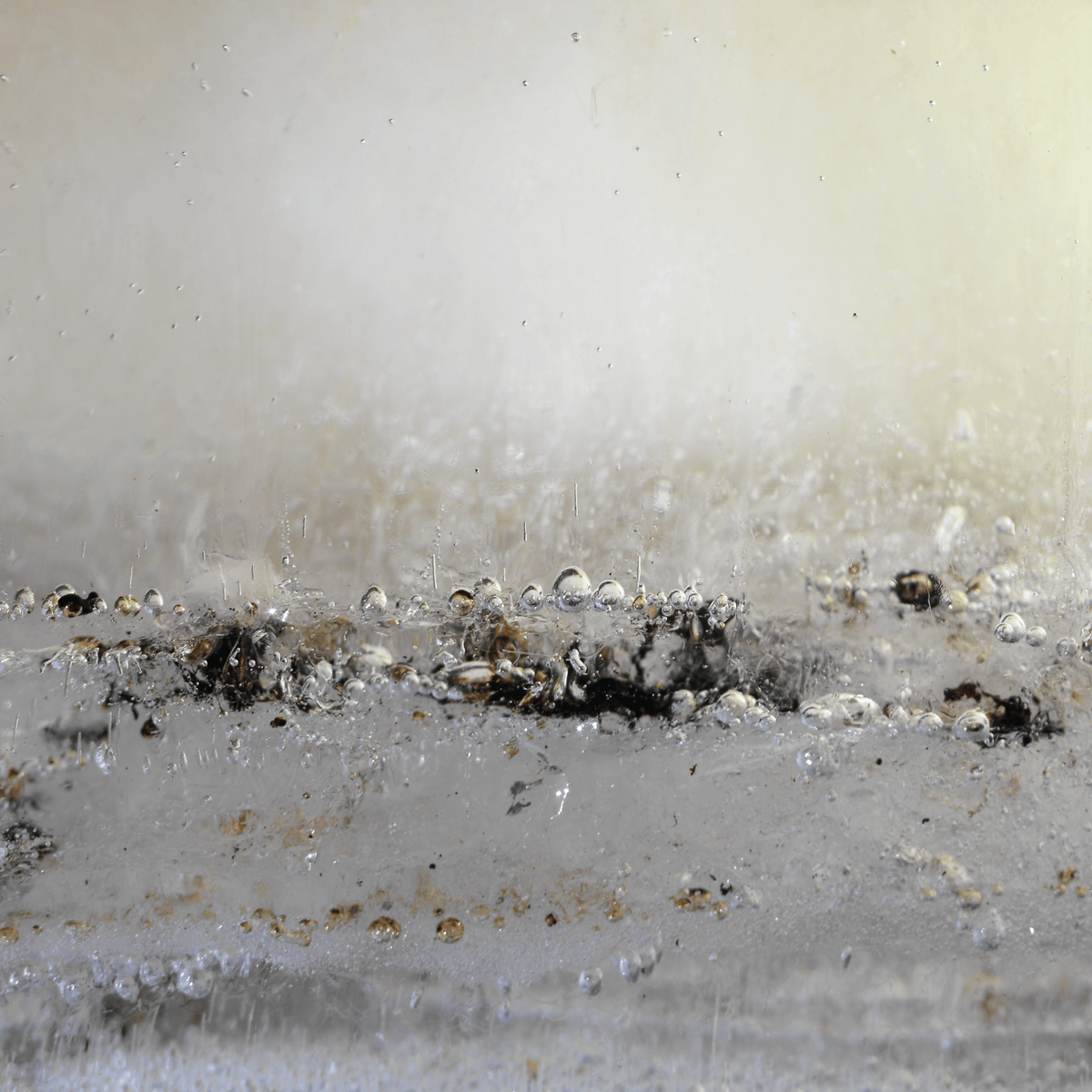 Additional view of Birthing Place, analogue photograph exploring oil, water and light by Alexander James Hamilton