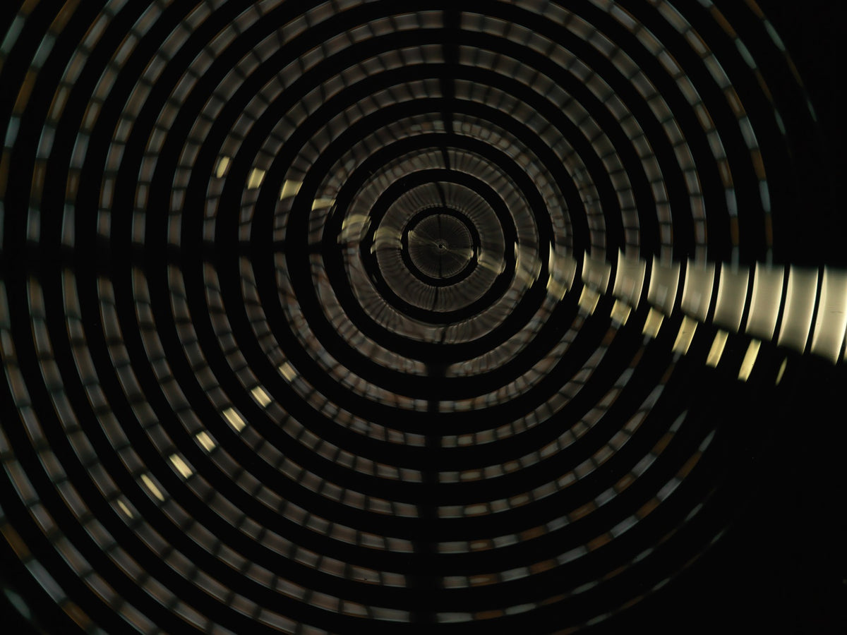 Analogue photograph by Alexander James Hamilton recording resonance as the condition under which the image forms.