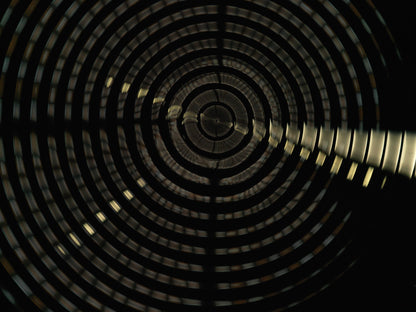 Analogue photograph by Alexander James Hamilton recording resonance as the condition under which the image forms.