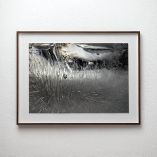 framed analogue photographic study exploring enthalpy of fusion by Alexander James Hamilton