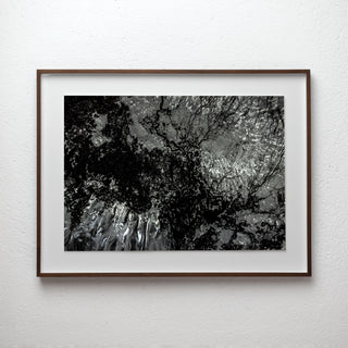 framed analogue photographic study exploring material trace and optical instability by Alexander James Hamilton