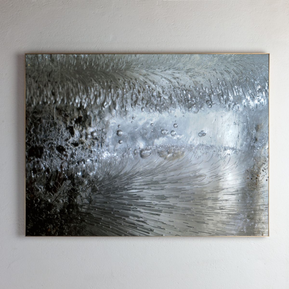 Galaxy, analogue photograph exploring oil, water and light by Alexander James Hamilton