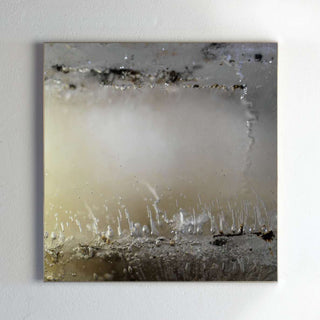 Framing and presentation detail for intervene IV, analogue photographic work by Alexander James Hamilton