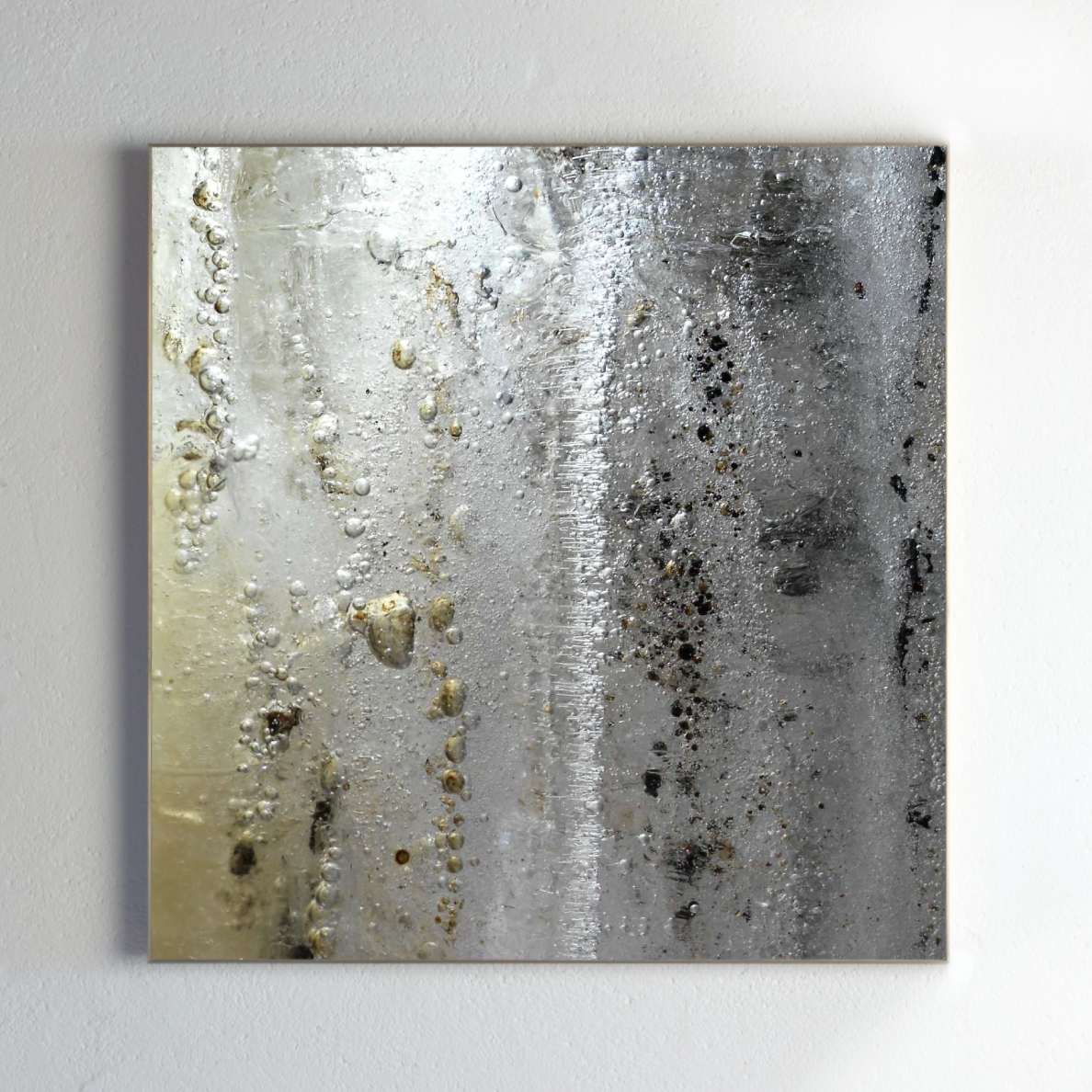 Framing and presentation detail for Intervene I, analogue photographic work by Alexander James Hamilton