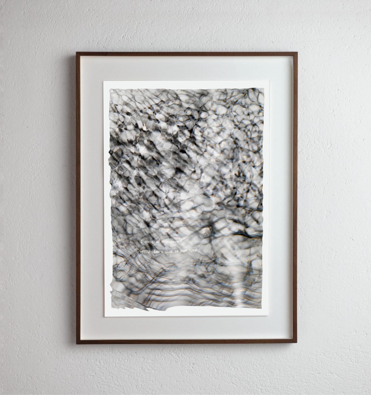 I steal an adventure (plate 0425), analogue photograph from the Offshore Recordings series by Alexander James Hamilton