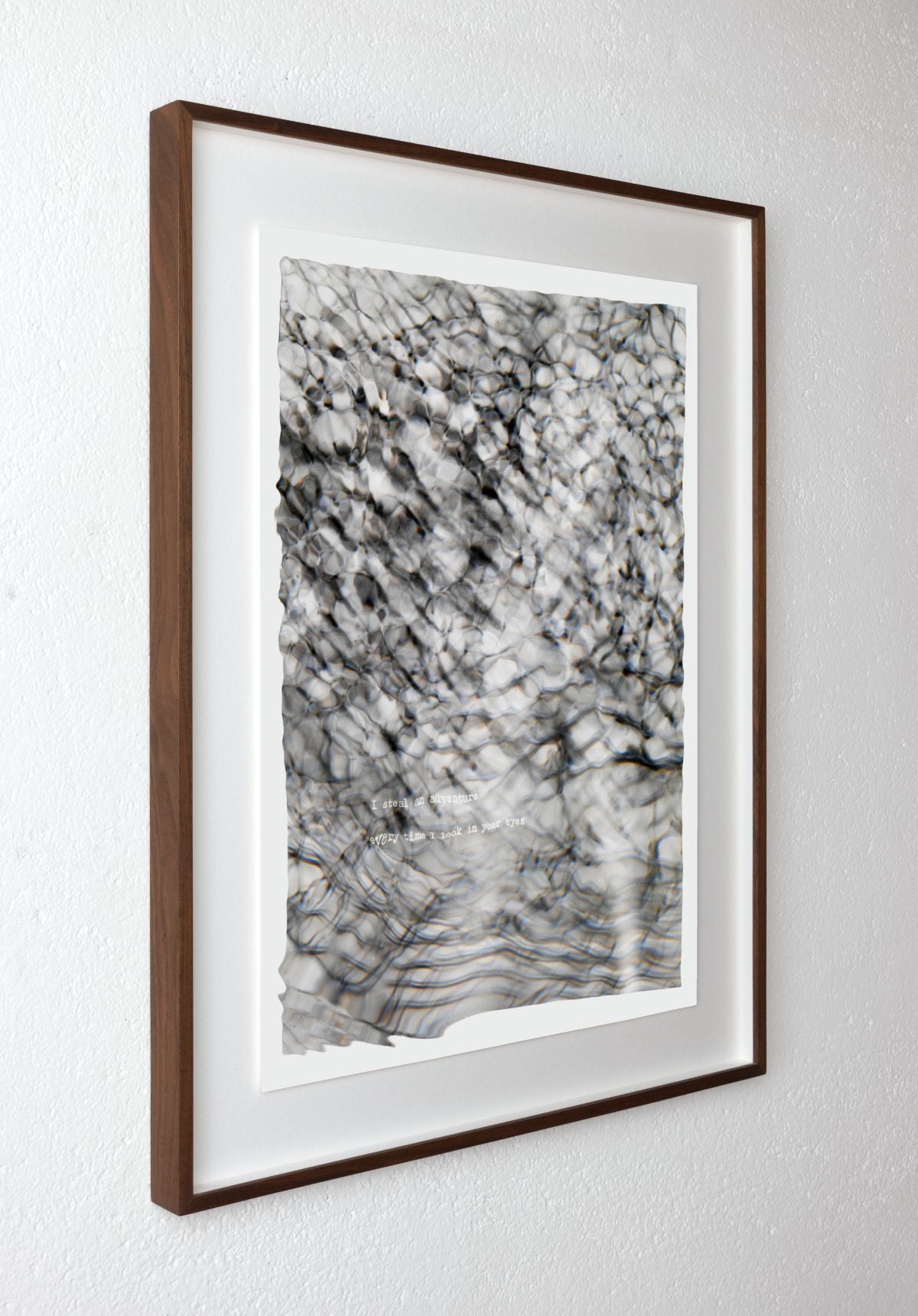 Left side view of I steal an adventure (plate 0425), analogue photograph from the Offshore Recordings series by Alexander James Hamilton