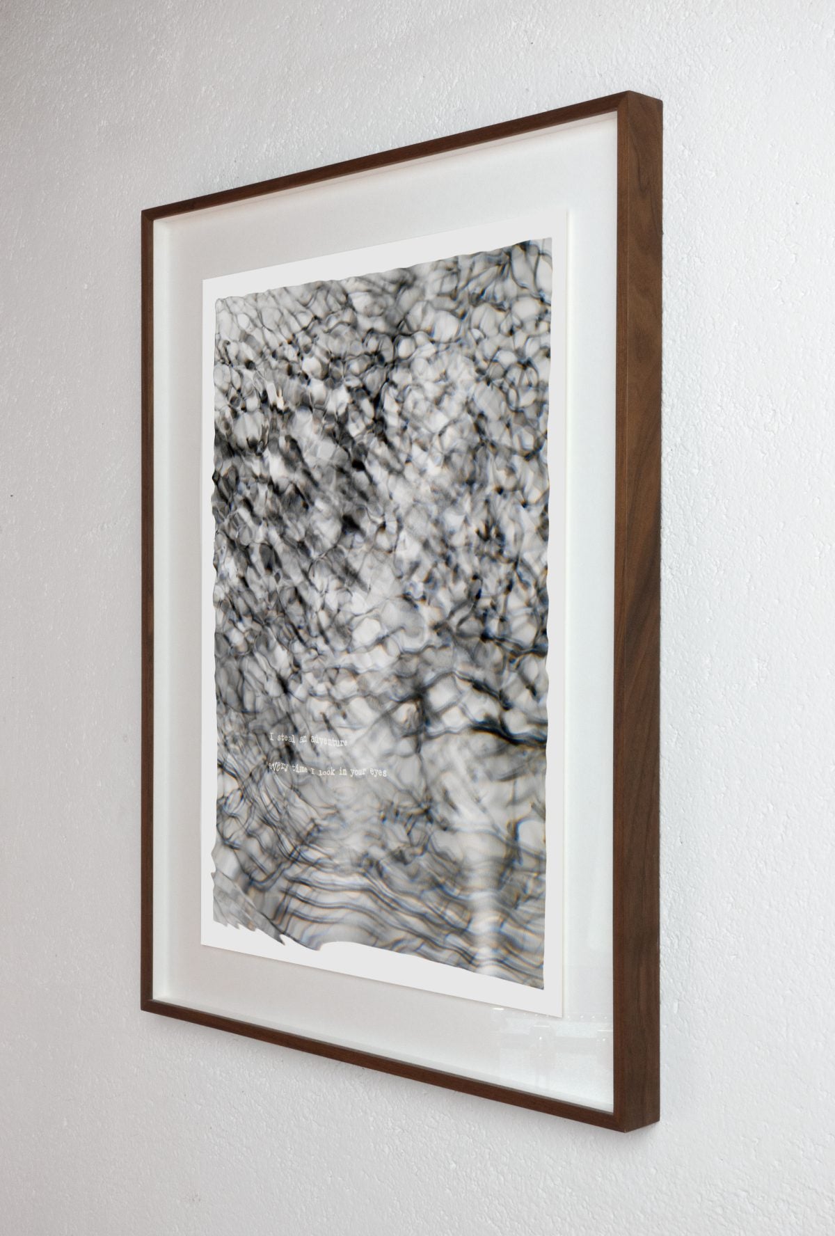 Right side view of I steal an adventure (plate 0425), analogue photograph from the Offshore Recordings series by Alexander James Hamilton