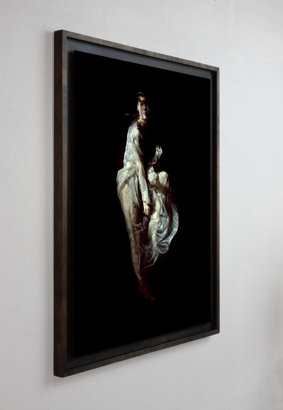 Left side view of Jupiter, underwater analogue photograph from the Goya Reborn in Water series by Alexander James Hamilton