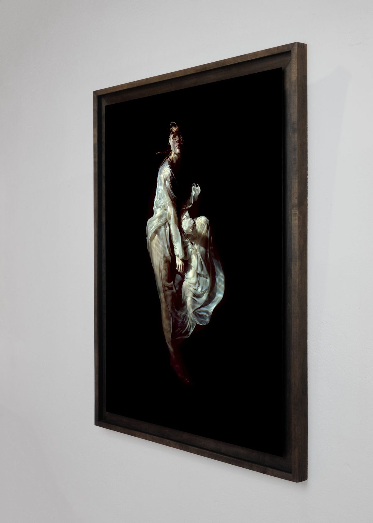 Right side view of Jupiter, underwater analogue photograph from the Goya Reborn in Water series by Alexander James Hamilton