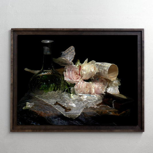 still life tableaux created underwater