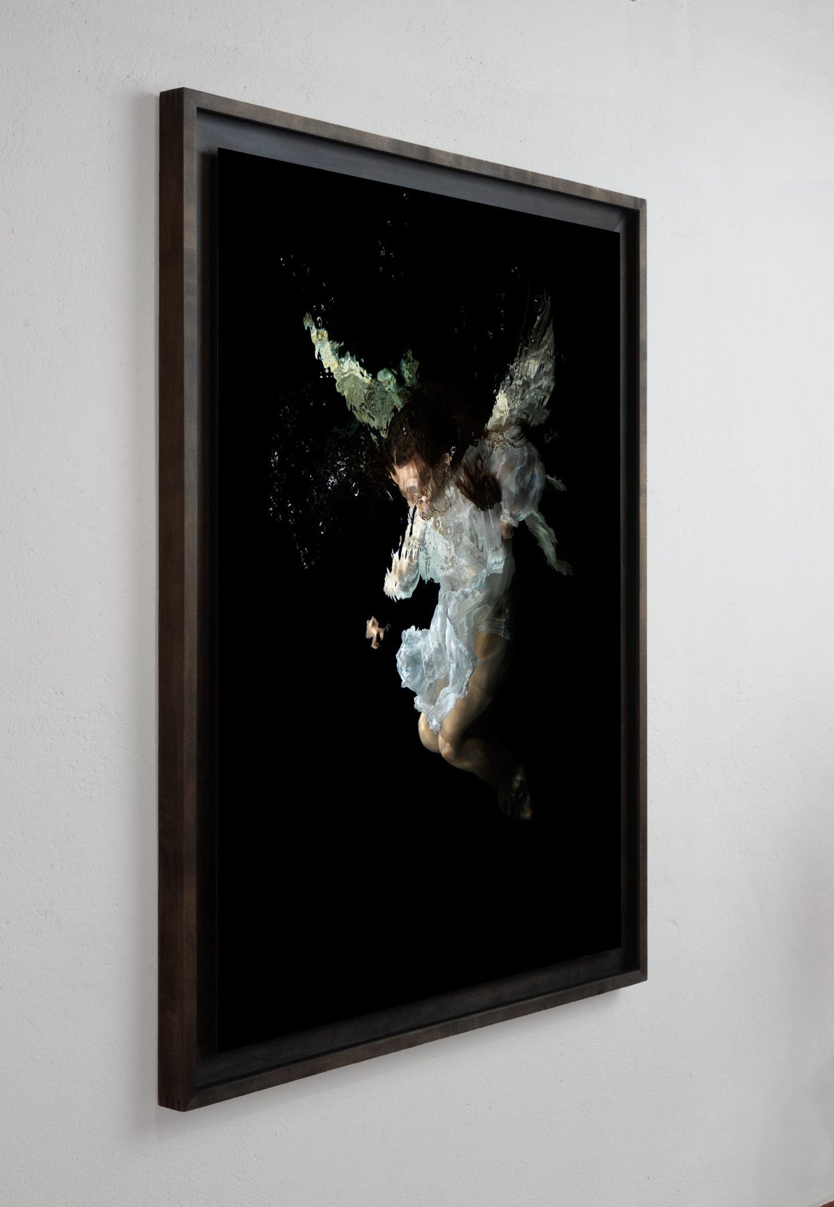 Left side view of Mycenaean - Artists Proof No. I, underwater analogue photograph from the Goya Reborn in Water series by Alexander James Hamilton