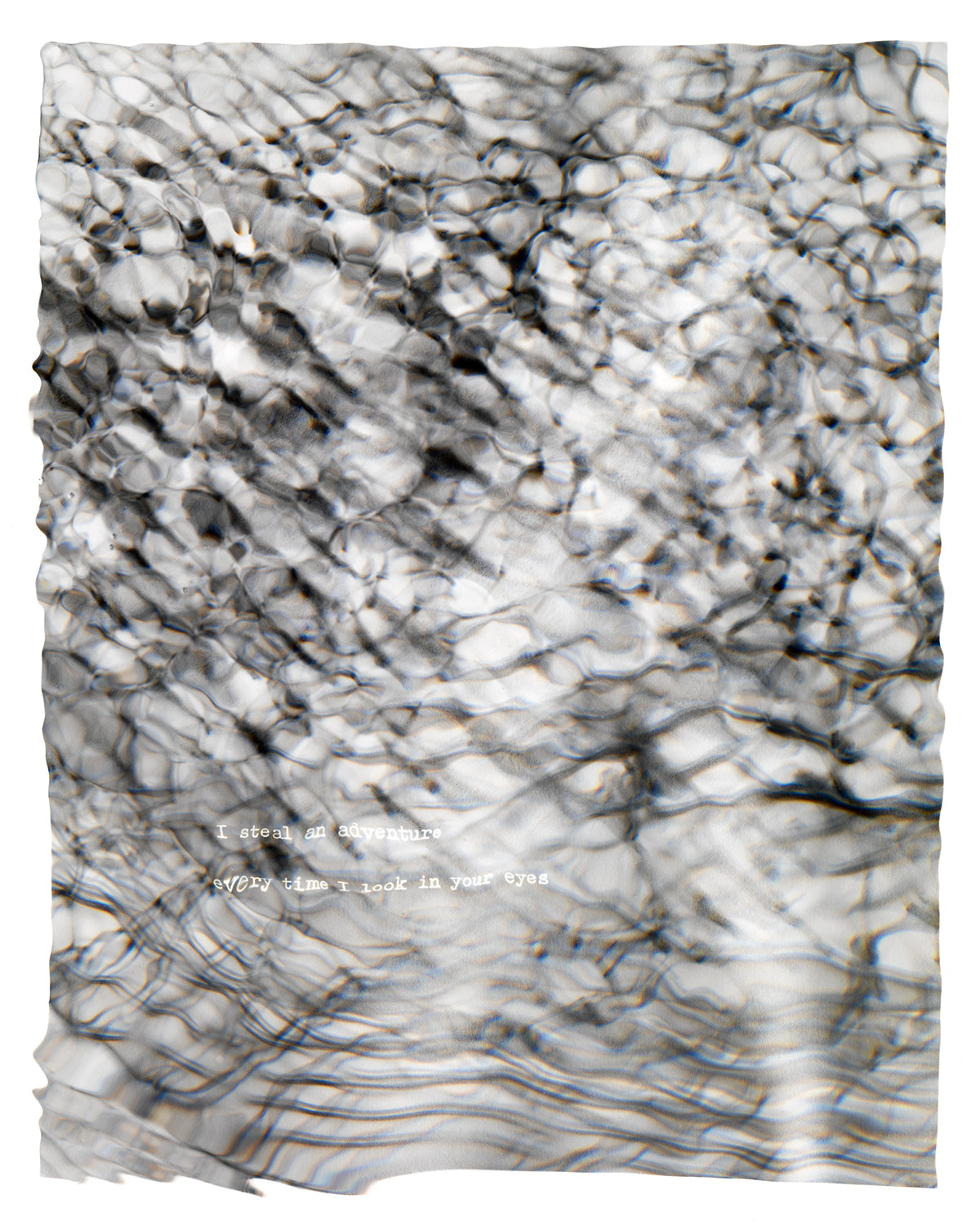 Additional view of I steal an adventure (plate 0425), analogue photograph from the Offshore Recordings series by Alexander James Hamilton