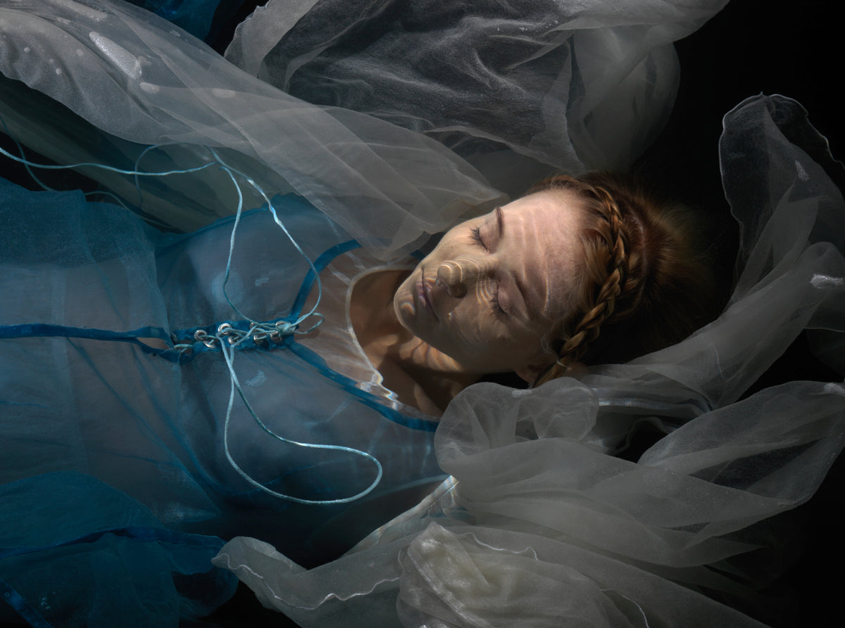 Additional view of Ophelia Plate 0111, underwater analogue photograph from the Ophelia series by Alexander James Hamilton